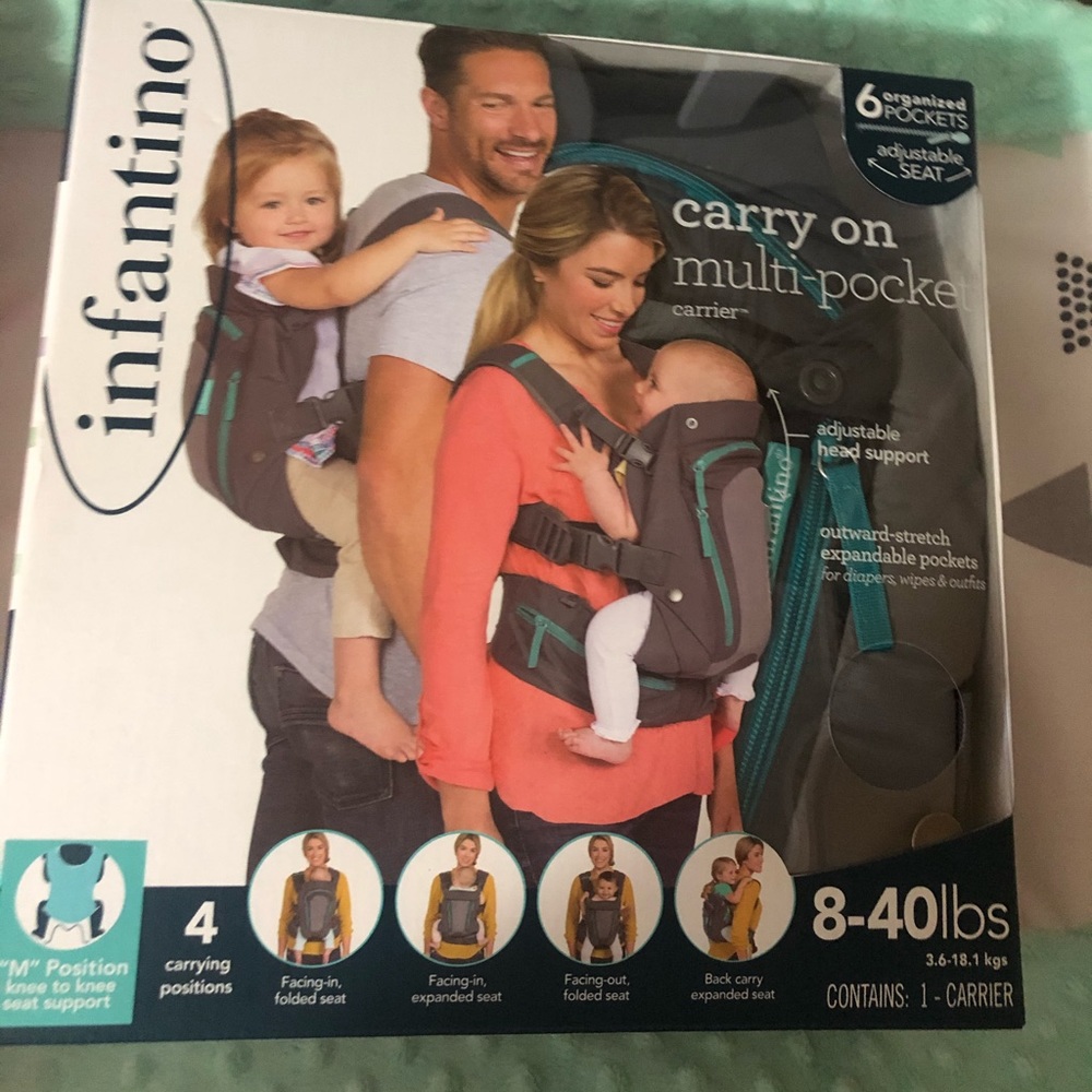 Infantino multiple position carrier